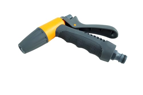 Jardinion Gartenbrause Handbrause Sprühpistole Grau Sprühpistole Brausekopf Wasserspritze Gartenspritze Beregnung von Jardinion