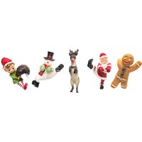 Weihnachtstopf Freunde Set | 5 Festliche Blumenampeln Urlaub Wohnkultur Nur Für Den Us-Markt von Jardinopia