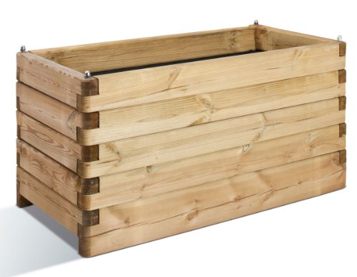 Blumenkasten Holz Olea rechteckig 100 Blumenkasten Holz Olea rechteckig 100 von Jardipolys
