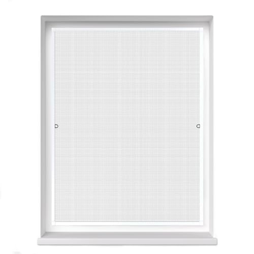 jarolift Fliegengitter Fenster Profi Line, Insektenschutz Fliegenschutzgitter Spannrahmen, Kürzbar, Alurahmen, 80 cm x 150 cm (B x H), Rahmenfarbe Weiß jarolift Fliegengitter Fenster Profi Line, Insektenschutz Fliegenschutzgitter Spannrahmen, Kürzbar, Alurahmen, 80 cm x 150 cm (B x H), Rahmenfarbe Weiß von jarolift