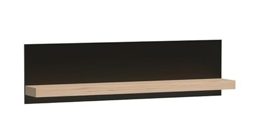 Jarstol Wandregal Cali C-9 - modernes Hängeregal in Artisan Eiche - vielseitig für Wohnzimmer, Schlafzimmer oder Büro von Jarstol