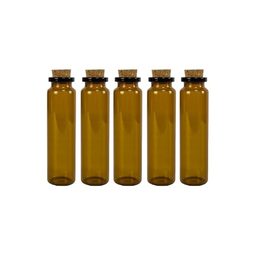 Jarvials Kleine braune Glasflaschen, Korken, kleine braune Glasdosen mit Korkverschluss, braune Nachricht, Glasfläschchen mit Korken, 12 Stück Jarvials Kleine braune Glasflaschen, Korken, kleine braune Glasdosen mit Korkverschluss, braune Nachricht, Glasfläschchen mit Korken, 12 Stück von Jarvials