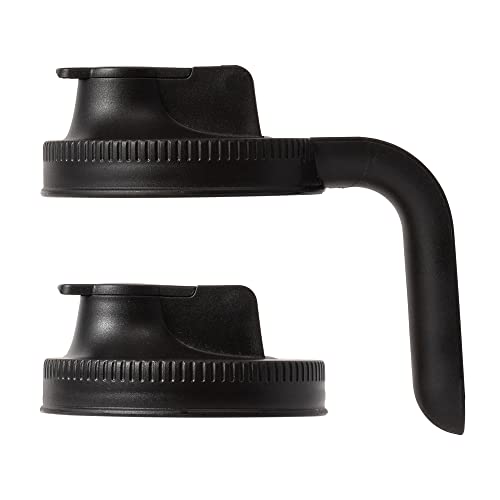 Jarware 82686 Schwarz Wide Mouth Mason Jar Ausgießer Deckel mit und ohne Griff 2er Set Jarware 82686 Schwarz Wide Mouth Mason Jar Ausgießer Deckel mit und ohne Griff 2er Set von Jarware