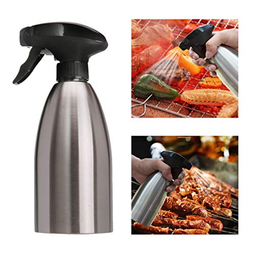Essig und Ölsprüher Pump Öl-Zerstäuber Essig-Zerstäuber - Tragbar Öl Essig Spender Flasche Küche Werkzeug für Tägliches Kochen/BBQ/Picknick im Freien und Camping （500ml） von JasCherry