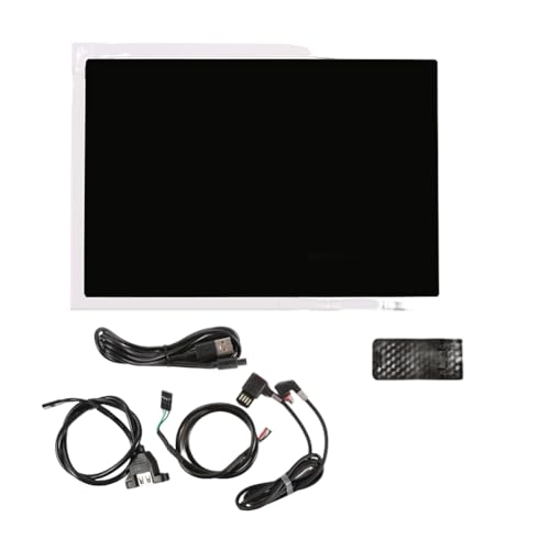Jasaly 3,5 IPS Typ-C Sub-Display USB Subscreen AIDA64 Computerüberwachung Kostenlose Computerüberwachung Unterbildschirm Multifunktional, A von Jasaly