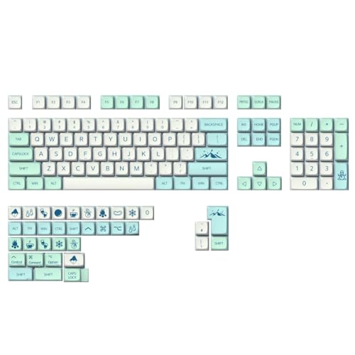 Jasaly Keycaps PBT XDA Keycap Full Keycaps Set for Mechanical Keyboard 139 Keys Jasaly Keycaps PBT XDA Keycap Full Keycaps Set for Mechanical Keyboard 139 Keys von Jasaly