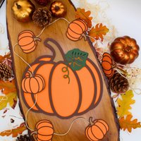 Großer Kürbis Hängedeko - Herbst Fensterdeko Papier Handgemachte Herbstdeko Boho Natur Deko Für Fenster & Tür Großer Kürbis Hängedeko - Herbst Fensterdeko Papier Handgemachte Herbstdeko Boho Natur Deko Für Fenster & Tür von JasisCollection