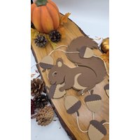 Herbst Deko Eichhörnchen - Wanddeko Für & Halloween, 20 cm, Herbstdeko Holzoptik/Papierkunst Herbst Deko Eichhörnchen - Wanddeko Für & Halloween, 20 cm, Herbstdeko Holzoptik/Papierkunst von JasisCollection