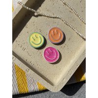 Magnet „Smiley" | Zufällige Farbe |Kühlschrankmagnete Magnete Magnetwand Kühlschrank Smiley Smile Bunt Dekoration Gute Laune von JasisSchmuckstuecke