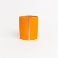 Gelber Keramikbecher - Steinzeugbecher Ohne Henkel, Handgefertigte Artisan-Tasse Für Kaffee Oder Tee, Einzigartiges Keramikgeschenk von JasminsClayWorks
