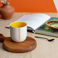 Moderne Porzellan Kaffeetasse Kaffee-Liebhaber-Geschenk Geschenk Für Mama Neuer Job Sie, Ihn von JasminsClayWorks