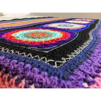Bettwäsche Mandala Decke "Vier Jahreszeiten" von JasnaMandalas