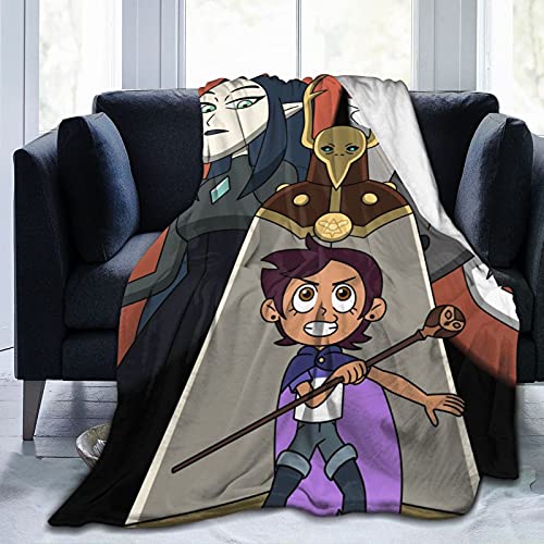 The Owl House Flanelldecke, leicht, gemütlich, weiche Überwurfdecke, für Couch, Sofa, geeignet für alle Jahreszeiten, 80 x 60 cm The Owl House Flanelldecke, leicht, gemütlich, weiche Überwurfdecke, für Couch, Sofa, geeignet für alle Jahreszeiten, 80 x 60 cm von Jasongamo