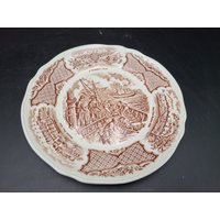 Alfred Meakin Fair Winds Braun 7 Zoll Brot/Dessert Teller U.s.s.verfassung von JasonsCollectables