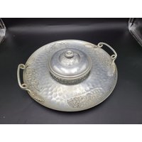 Großes Snack -/Serviertablett Mit 3-Teiligem Dip - Oder Saucen-Mittelstück von JasonsCollectables