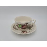 Johnson Brothers Erntezeit Teetasse Und Untertasse Obst Gemüse von JasonsCollectables