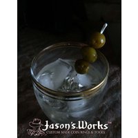 Verkauf 20% Sale - Silber Martini Olive Swizzle Plektrum von JasonsWorks
