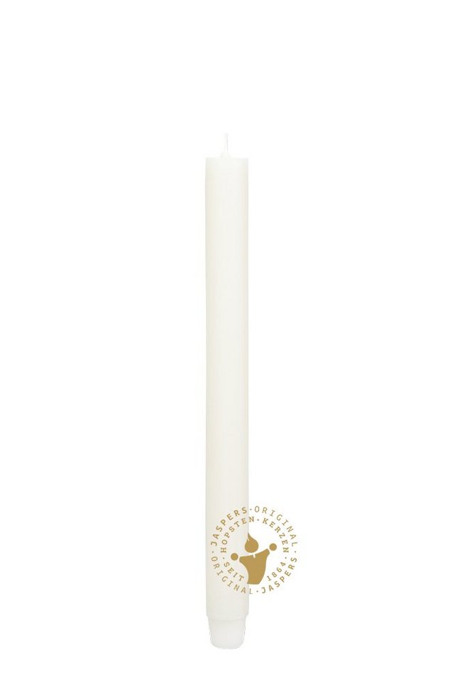 Jaspers Kerzen Tafelkerze Flachkopf-Stabkerzen dunkel-elfenbein 290 x 26 mm, 1 Stück von Jaspers Kerzen