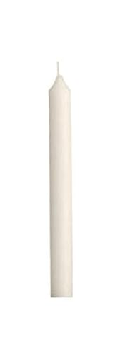 Jaspers Opferkerzen Elfenbein mit Loch 155 x Ø 19 mm, 25 Stück von Jaspers