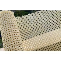 Rattan Cane Gurtbandrolle Gebleicht Hexagon | Weiß/Cremefarbe Perfekt Für Dein Diy Projekt von JassyArtCraft