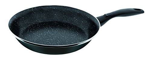 Jata Hogar sea22tambora Bratpfanne, Edelstahl, Schwarz, 22 cm von Jata