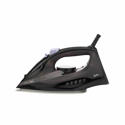 JATA JEPL2241 Bügeleisen 2200 W Keramiksohle Dampfstoß 180 g Vertikaler Dampfausstoß Selbstreinigungsfunktion Tropfschutz Tank 200 ml von Jata