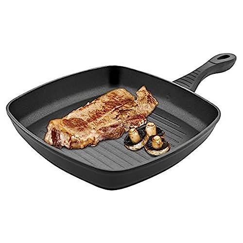 Jata Hogar G24 Grill, Aluminium, Schwarz, 24 cm Jata Hogar G24 Grill, Aluminium, Schwarz, 24 cm von Jata