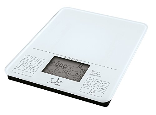 Jata Mod. 790 Tisch Rechteck elektronische Küchenwaage weiß von Jata
