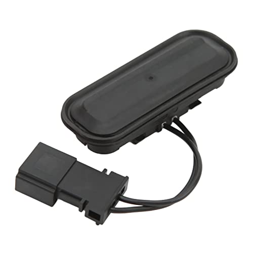 Heckklappenschalter 1240451 Sensibler Schwarzer Kofferraum-Heckklappen-Entriegelungsschalter Ersatz Vauxhall 2008-2016 von Jauarta