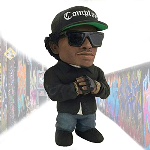 Gedenk Harz Sculpture,Rapper Resin Statue Ornament,Handgefertigte The Late Rap Music Star Collectible,das beste Rapper Harz Ornament Heimdekoration,Geschenk für Sie selbst oder Freund (Stil 4) von Jauhmui