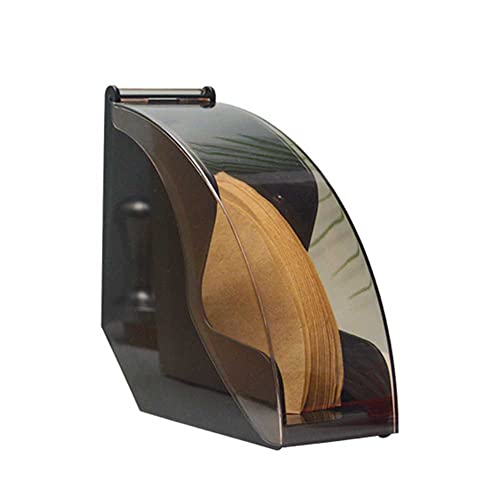 kaffee Filtertütenhalter,Lagerung Kaffeefilter Ständer mit Staubdichte Abdeckung,Kaffeefilterhalter Holz/Acryl Filterpapier Box,Passend für Konische und Fächerförmige Kaffeefilterpapiere (Schwarz) kaffee Filtertütenhalter,Lagerung Kaffeefilter Ständer mit Staubdichte Abdeckung,Kaffeefilterhalter Holz/Acryl Filterpapier Box,Passend für Konische und Fächerförmige Kaffeefilterpapiere (Schwarz) von Jauhmui