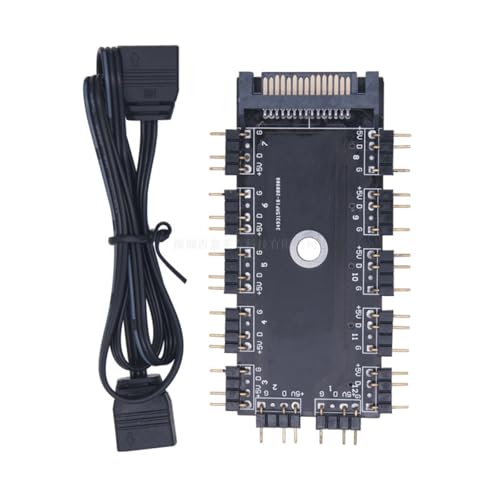 5V 3pin ARGB Interfaces Hubs ARGB LED Hubs For Consistent Lighting Effects In PC Builds And Gaming Setups Accessory von Javoryxh