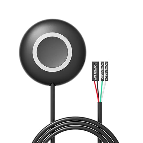 Desktop-Computer-Netzschalter, Netzteil-Kontrolladapterkabel, Ein-/Ausschalter, für Büro, Hotel, Zuhause von Javoryxh