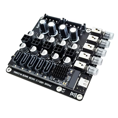 Javoryxh Computer Power Switching Modul mit 5 K Steuerungen für Home Offices Server von Javoryxh