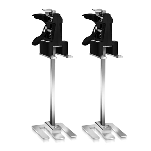Jaxguom Möbelheber 2er-Set, Einhand-Montagewerkzeug für Küchenarbeitsplatte, Schränke, Türen und Trockenbauplatten, Höhenversteller für Möbel mit 240kg Tragkraft Jaxguom Möbelheber 2er-Set, Einhand-Montagewerkzeug für Küchenarbeitsplatte, Schränke, Türen und Trockenbauplatten, Höhenversteller für Möbel mit 240kg Tragkraft von Jaxguom
