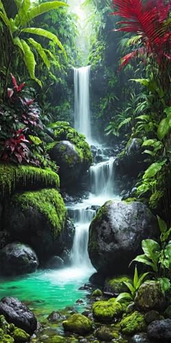 Wasserfälle Landschaft Diamond Painting, Groß Diament Painting Bilder 20x40cm Diamond Art Bastelset Erwachsene Dix Diamant Painting Kinder Stickerei Kreuzstich Set Home Wand Dekor Geschenk C-441 Wasserfälle Landschaft Diamond Painting, Groß Diament Painting Bilder 20x40cm Diamond Art Bastelset Erwachsene Dix Diamant Painting Kinder Stickerei Kreuzstich Set Home Wand Dekor Geschenk C-441 von Jaxiaco