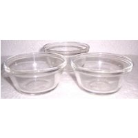 Anchor Hocking | 3 Klarglas Sammler Puddingschalen 6 Oz Anchor Hocking | 3 Klarglas Sammler Puddingschalen 6 Oz von Jaxsprats