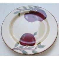 Apfelernte Großer Speiseteller Von Canterbury Potteries Handbemalte Kollektion von Jaxsprats