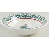 Furio Home Handbemalte Weihnachtsbaum Sammlerstück Coup Suppenschüssel Made in Italy von Jaxsprats