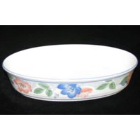 Mikasa Intaglio Backform Mohnblumen Design von Jaxsprats