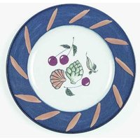 Mikasa Ocean Collage Salatteller Handgemaltes Fischdesign 22 cm von Jaxsprats