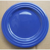 Pier 1 Blaue Farbe New Essential Azurblauer Ringel Sammler Beilagensalatteller - Steinzeug Made in Japan von Jaxsprats