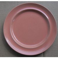 Pier 1 Pink Imports Rosa Farbe Sammler Ringed Speiseteller Steinzeug Made in Japan von Jaxsprats