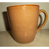 Roma Caramel Braun Von Sango Stoneware, Große Tasse Mit Braunem Muster Zum Sammeln von Jaxsprats