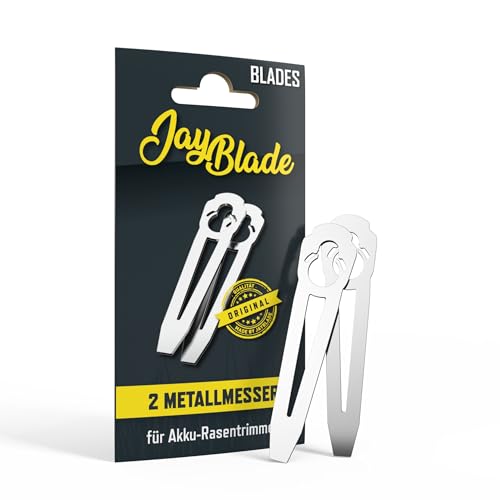 Jay Blade Ersatz Metallmesser für Akku-Rasentrimmer | für JayBladeDisc1 & JayBladeDisc2 | statt Kunststoffmesser | Ersatzmesser für das JayBladeSet1 & das JayBladeSet2 von Jay Blade