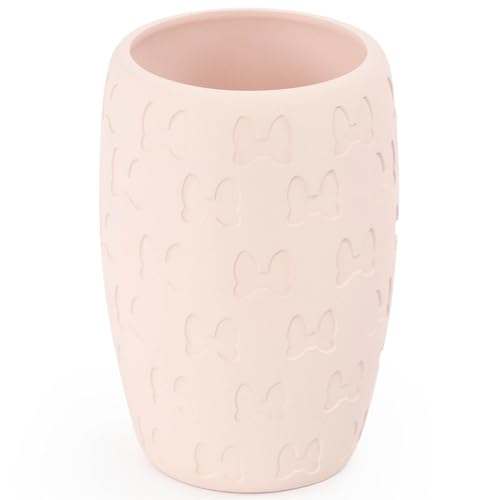 Jay Franco Disney Minnie Maus Zahnputzbecher fürs Bad/Stifthalter aus pinkem Kunststoff von Jay Franco