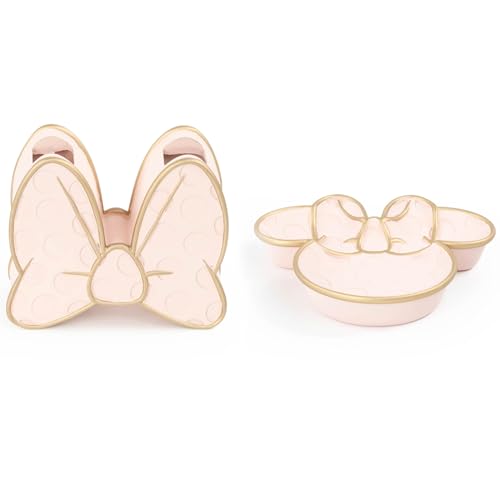 Jay Franco Disney Minnie Mouse Badezimmer-Zubehör – 2-teiliges rosa Badezimmerdekor- und Aufbewahrungsset aus Kunstharz, inklusive Zahnbürstenhalter und Seifenschale Jay Franco Disney Minnie Mouse Badezimmer-Zubehör – 2-teiliges rosa Badezimmerdekor- und Aufbewahrungsset aus Kunstharz, inklusive Zahnbürstenhalter und Seifenschale von Jay Franco