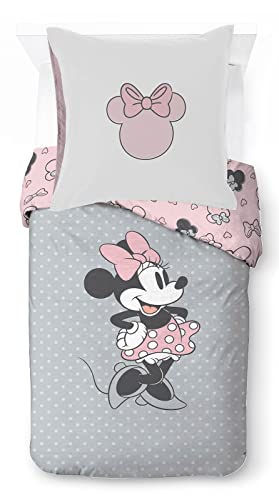 Jay Franco Disney Minnie One of a Kind 100% Baumwolle Kinderbettwäsche-Set 135x200 cm Einzelbettgröße - Bettbezug + Kissenbezug 80x80 cm Jay Franco Disney Minnie One of a Kind 100% Baumwolle Kinderbettwäsche-Set 135x200 cm Einzelbettgröße - Bettbezug + Kissenbezug 80x80 cm von Jay Franco