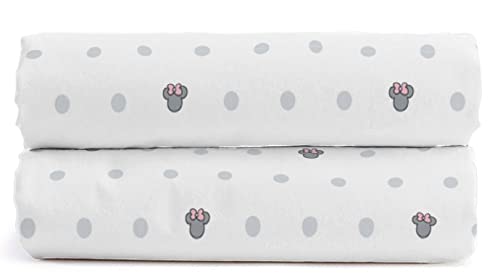 Jay Franco Disney Minnie One of a Kind 100% Baumwolle Spannbettlaken im 2er-Set 140x200 cm Doppelbettgröße Jay Franco Disney Minnie One of a Kind 100% Baumwolle Spannbettlaken im 2er-Set 140x200 cm Doppelbettgröße von Jay Franco