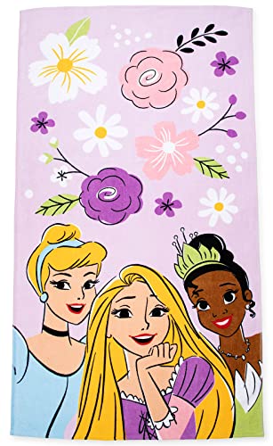 Jay Franco Disney Princess Blumenmäsdchen 86cm x 162cm große Strandtuch aus 100% Baumwollfrottee von Jay Franco